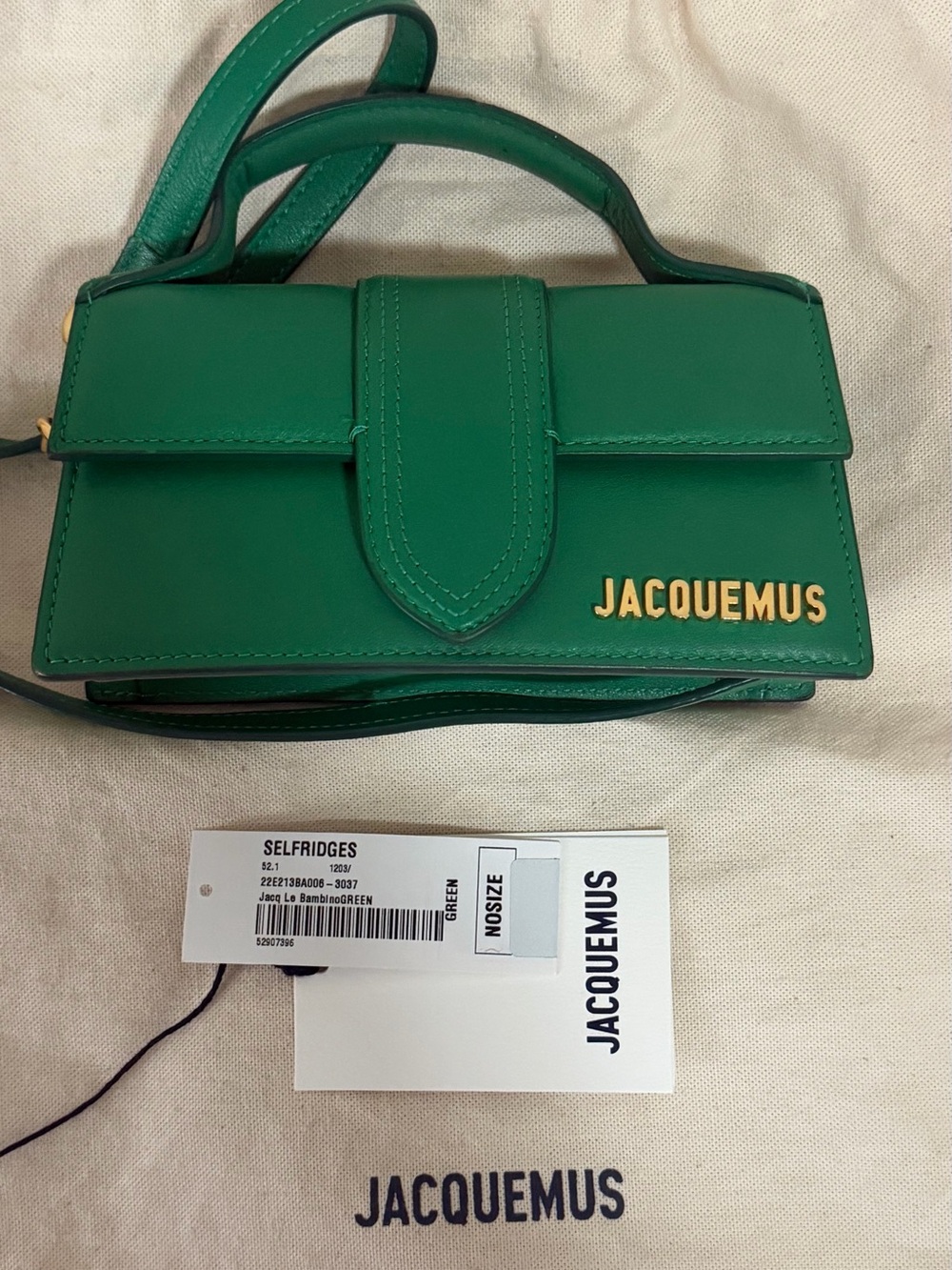 Jacquemus Le Bambino Green